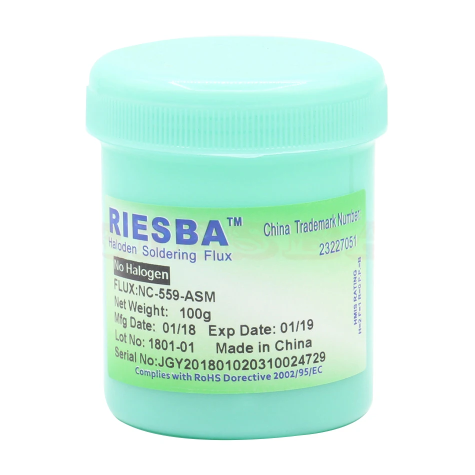 Флюс для пайки не содержащий свинца 100 г|solder flux paste|flux pastenc-559-asm 100g |