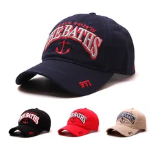 Хлопковые бейсбольные кепки с вышивкой в виде якоря, модные спортивные шапки, регулируемая уличная солнцезащитная Кепка, мягкая Кепка gorras dad hat