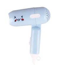 Милый мультяшный мини-фен, Дорожный фен для красоты, складной домашний портативный фен, горячая и воздуходувка холодного воздуха, стиль волос 220 В