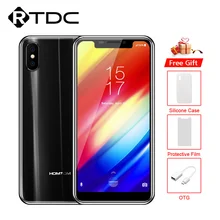 HOMTOM H5 5.7 ''ekran 4G LTE MT6739 dört çekirdekli akıllı telefon 1440x720 13MP 3GB 32GB hızlı şarj yüz kimliği parmak izi cep telefonu