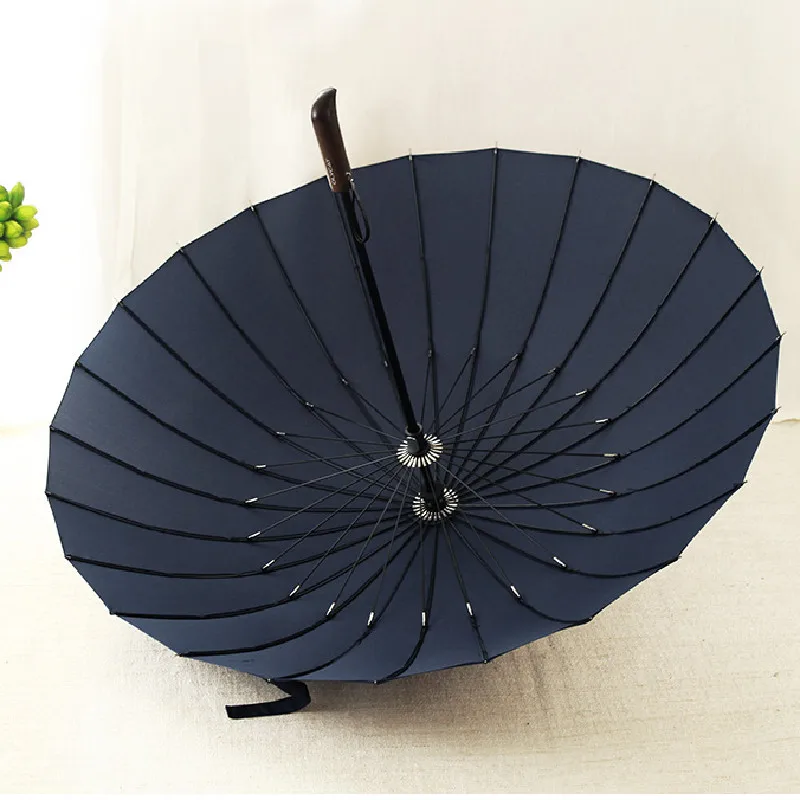 OLYCAT-Large Rain Umbrella for Men and Women Windproof Male Walking Stick Golf Umbrella Cane Cane 24K folding umbrella wind resistant umbrella windproof umbrella