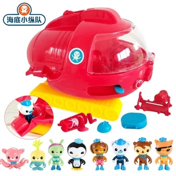 

The Octonauts Octopod Gup GUP-X Launch and Rescue Vehicle Barnacles Peso Kwazii Action Figure Scene Model Toy For Children Gifts