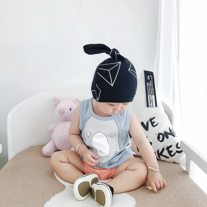 Mini Babe City/летние свободные штаны для малышей; универсальная детская одежда; детские брюки с принтом и буквами