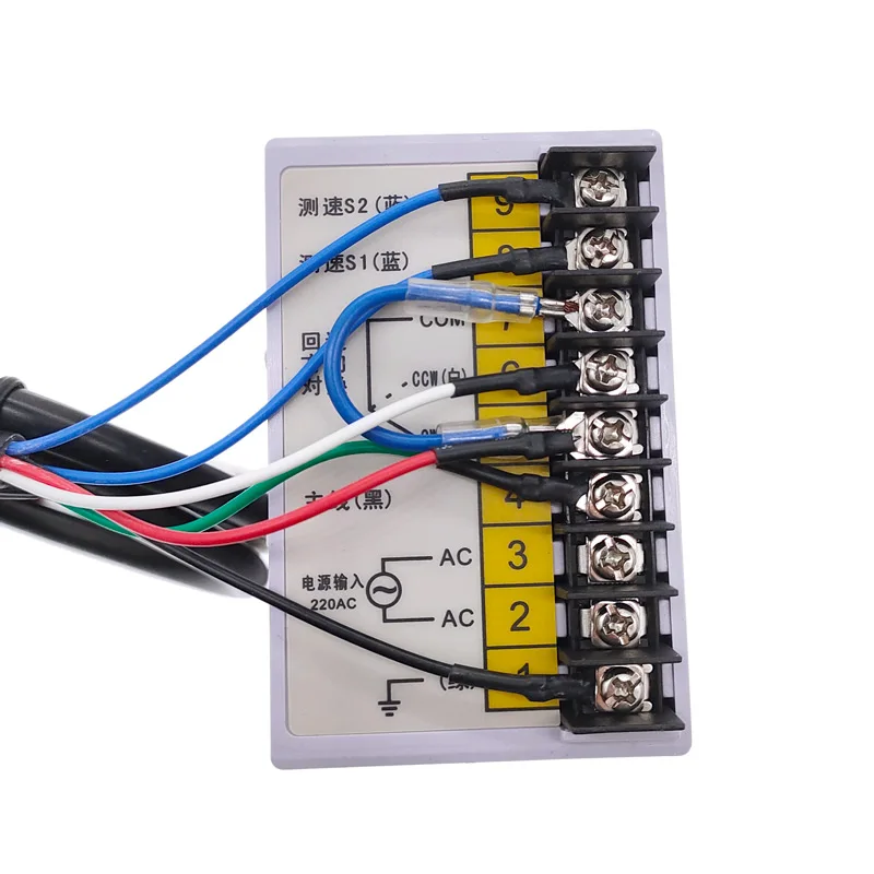 display digital controlador de velocidade ac velocidade do motor regulador pontual para frente para trás