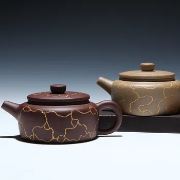 

Quality goods all handmade ceramic tea-pot authentic yixing recommended tea gold bell, 180 ml