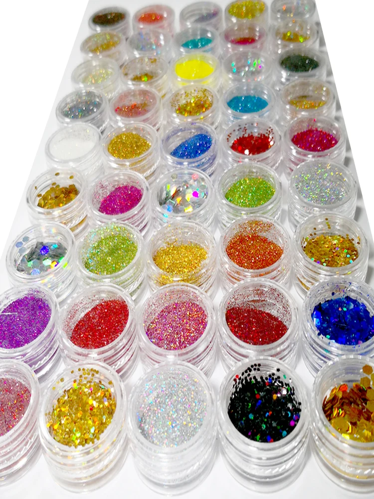 Голографические лазерные ногти 45 цветов | Красота и здоровье