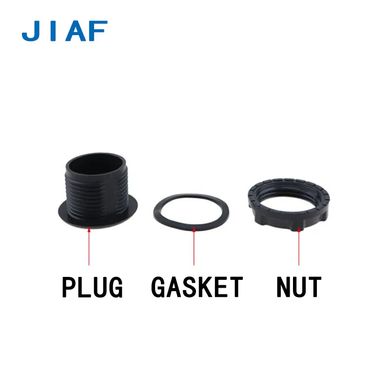 342 Tapones De Plástico De Nailon Negro En 11 Tamaños