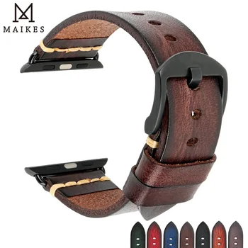 

Maikes Watch Accessories For Apple WatchBands 44mm 42mm & Apple Watch Strap 40mm 38mm iwatch Series 5 4 3 2 1 Watch Bracelets
