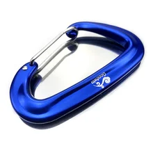 4 упаковки алюминиевых проволочных карабинов для ворот-сверхмощный, 2697 фунтовый рейтинг для гамаков, кемпинга, туризма и общего назначения