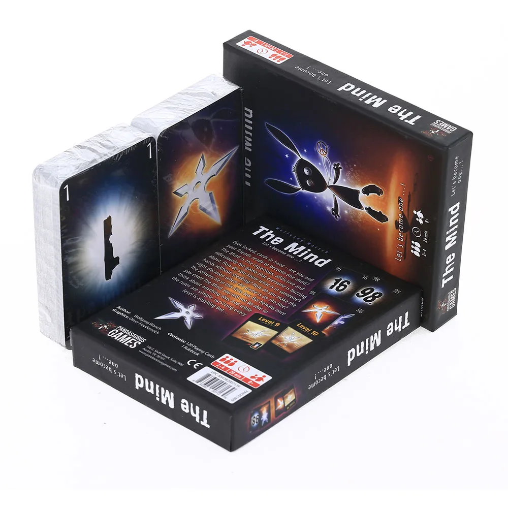 The Mind Card Board Game Table Game Funny Party Deck Game Gift Game Family Friends Entertainment Party Card Games