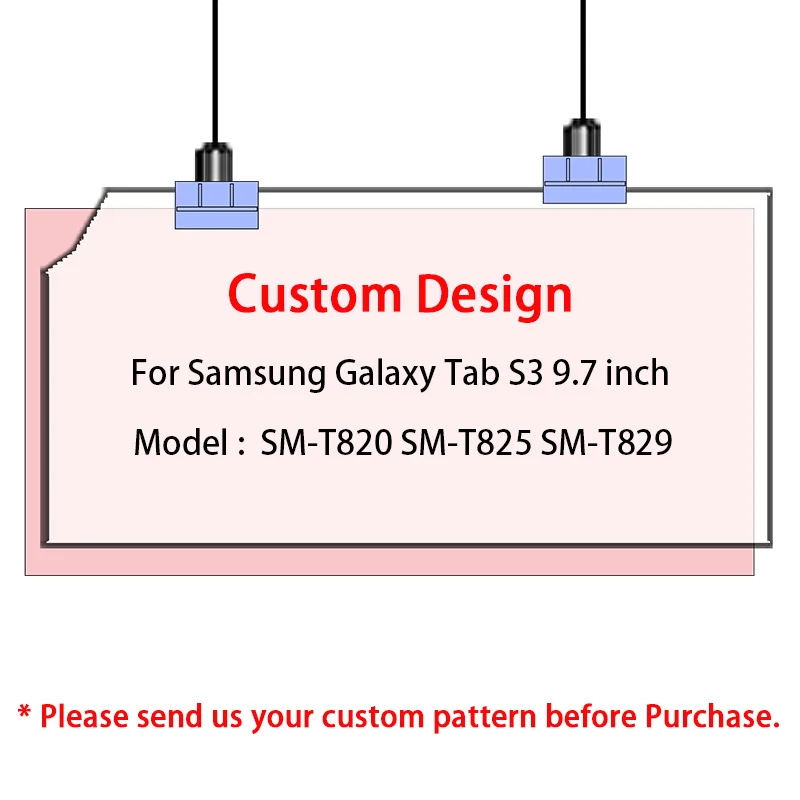 Custom Design MTT Мрамор из искусственной кожи чехол для samsung Galaxy Tab S3 9,7 ''SM-T820 SM-T825 SM-T829 с магнитной застежкой с функцией подставки смарт-чехол для планшета Coque - Цвет: Custom Design