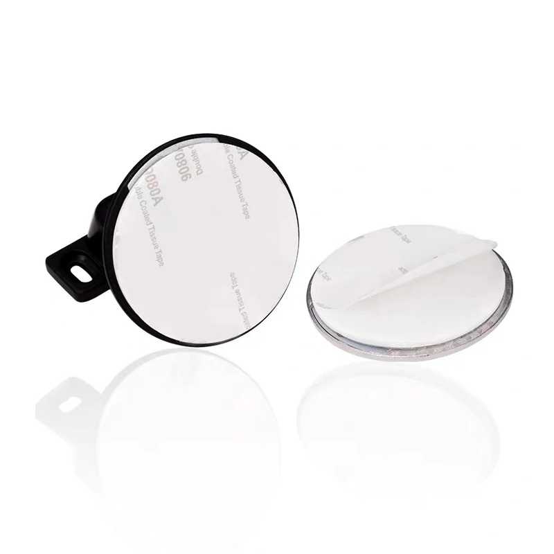 AOBT Black Stainless Steel Magnetic Door Stopper Hidden Door Holders Floor Mounted Nail-free