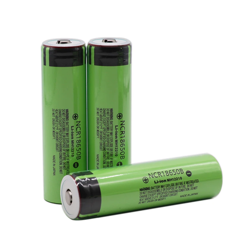 Panasonic NCR18650B 3,7 v 3400mAh 18650 перезаряжаемая литиевая батарея для Panasonic фонарик батареи+ заостренный