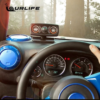 

Universal Vehicle Compass Slope Measure Instrument Compass Car Inclinometer Level SUVAccessories for Off-Road Vehicle