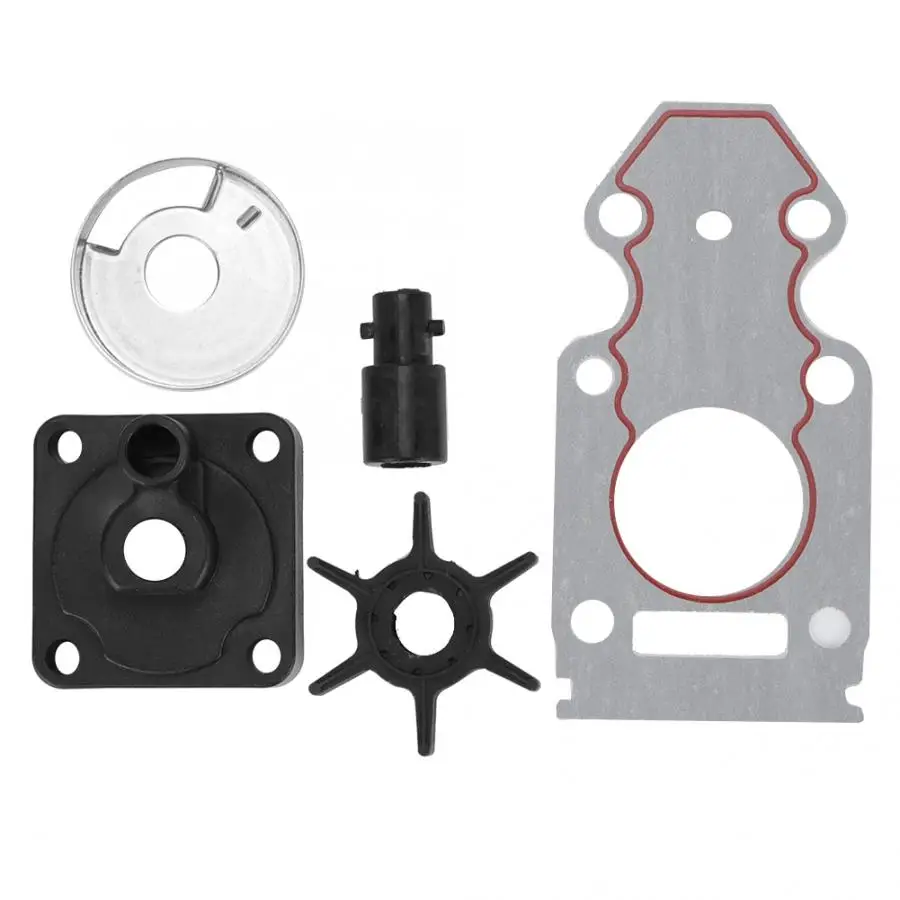 

6pcs/Set Water Pump Impeller Kit Seal Ring Fit for Yamaha 2-Stroke 9.9/15/18 Outboard Engines marine parts Marine Pump