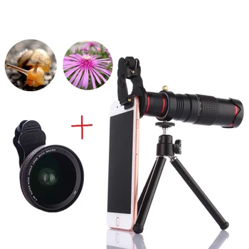

HD 4K 22x Camera Zoom optical Telescope Portable for Camping Hunting for Samsung iphone huawei xiaomi Lens Zoom Camera