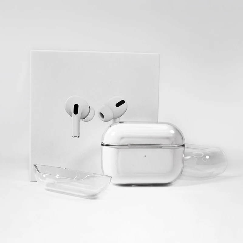 

Anti Scratch Cover For Airpods Pro Protective Cover for Apple Airpods 3 Bluetooth Headset Set Transparent PC Hard Shell