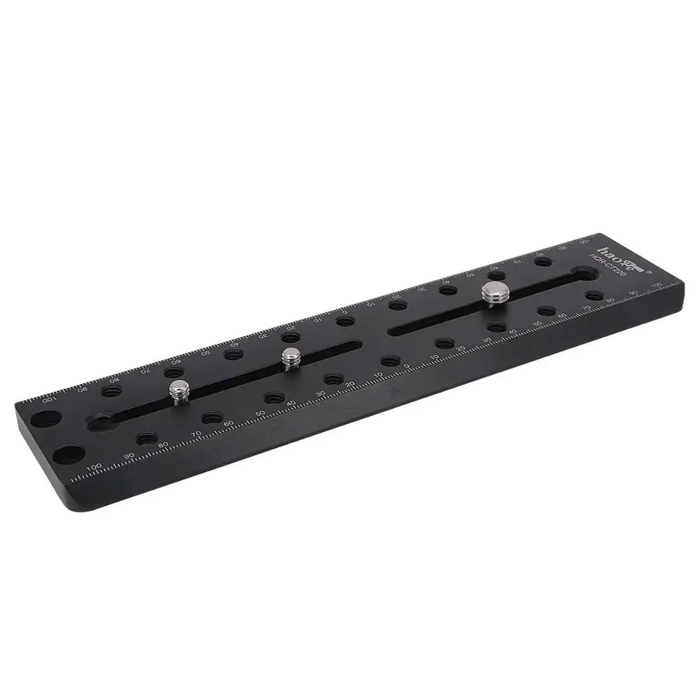 

Haoge Camera Plate is specifically designed for CARTONI Focus 8S, Focus HD, e-Focus, Lambda 10 and Spinhead Fluid Head