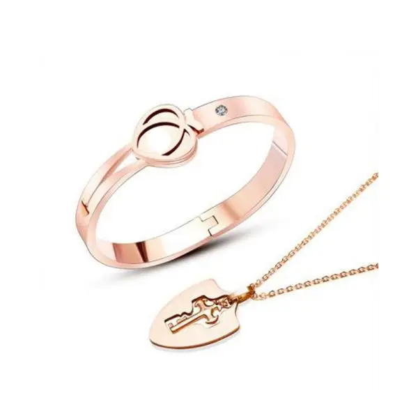 A Couple Lovers Jewelry Love Heart Lock 