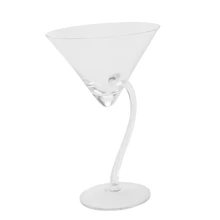 Изогнутый коктейльный бокал индивидуальная стеклянная пара чашка набор бокал для шампанского бокал для вина