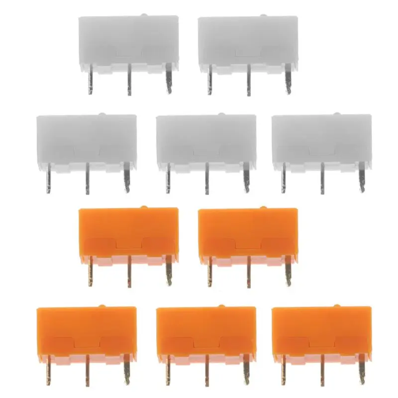 

5Pcs Original TTC Gold Silver Micro Switch Mouse Button Accessories 30 Millions Lifetime