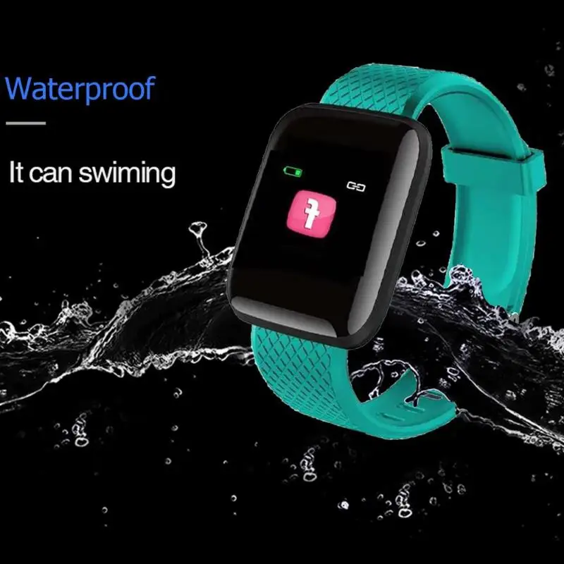 YX-6 Bluetooth Touch кровяное давление монитор сердечного ритма водонепроницаемый Smartband