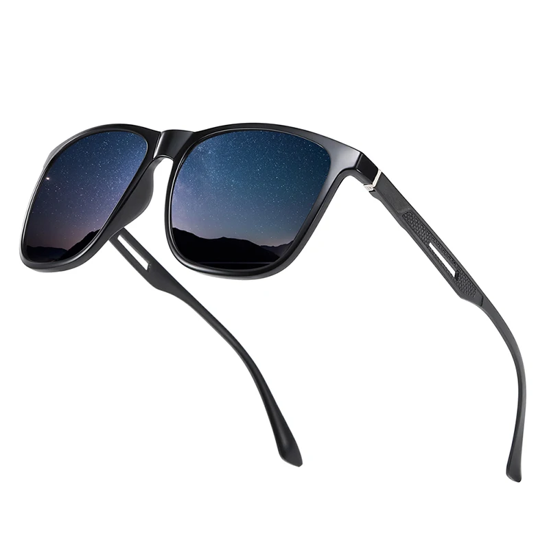 BARCUR Square Men Sports Polarized Sunglasses Women