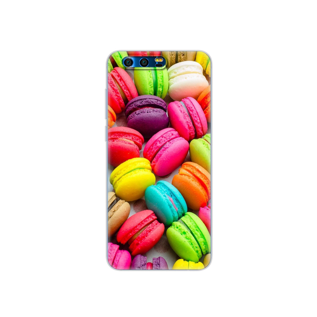 phone case for  honor 9 honor 9 lite soft tpu silicon back cover 360 full protective printing transparent coque