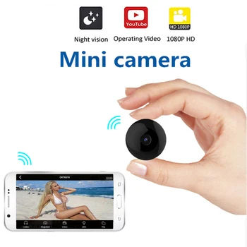 

WIFI Mini Camera 1080P Wireless Baby Monitor Infrared Night Vision Motion Detection Video Audio Recorder camara espia hidden tF