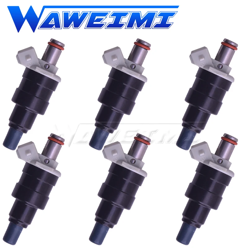 WAWEIMI 6x OE 23250-45011 Топливная форсунка для TOYOTA 4runner CAMRY CELICA пикап-фургон 2.0L-2.4L L4 1983-1988 2325045011