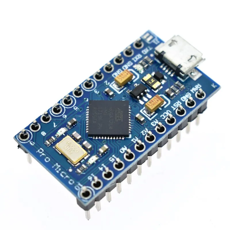AEAK Pro Micro ATmega32U4 5V 16 МГц заменить ATmega328 для arduino Pro Mini с 2 Row штыревые для Леонардо USB Интерфейс