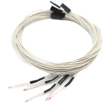 

5PCS 3D Printer Dedicated NTC Thermistor Single-Ended Glass Has a Fast Response Time 100K 1% 3950 Resistor