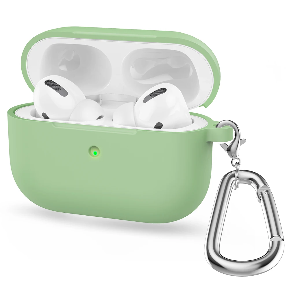 Мини Мягкий силиконовый чехол для Apple Airpods Pro противоударный чехол для Apple гарнитура для AirPods чехол s для Airpods Pro защитный чехол - Цвет: Bohelv