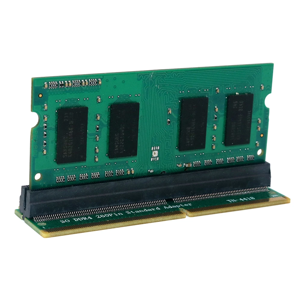 BTBcoin добавить на карту DDR4 SO dimm адаптер памяти Riser Card SO DDR4 260Pin Тест памяти Защитный адаптер разъем для ноутбука ПК