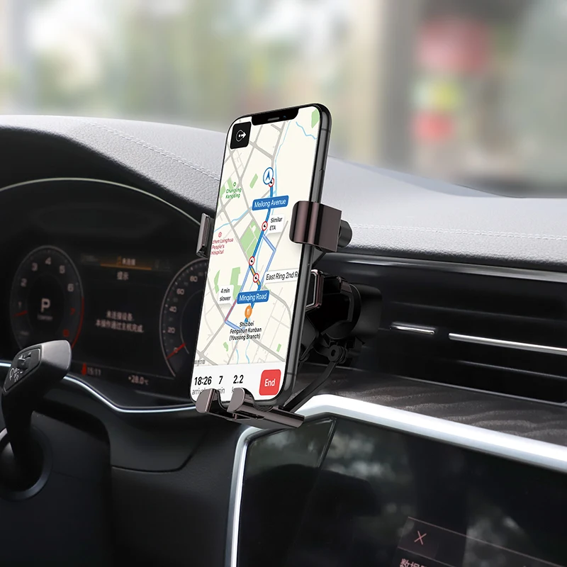 Автомобильный держатель для телефона HOCO Gravity iPhone 11 Pro Max Samsung автомобильные