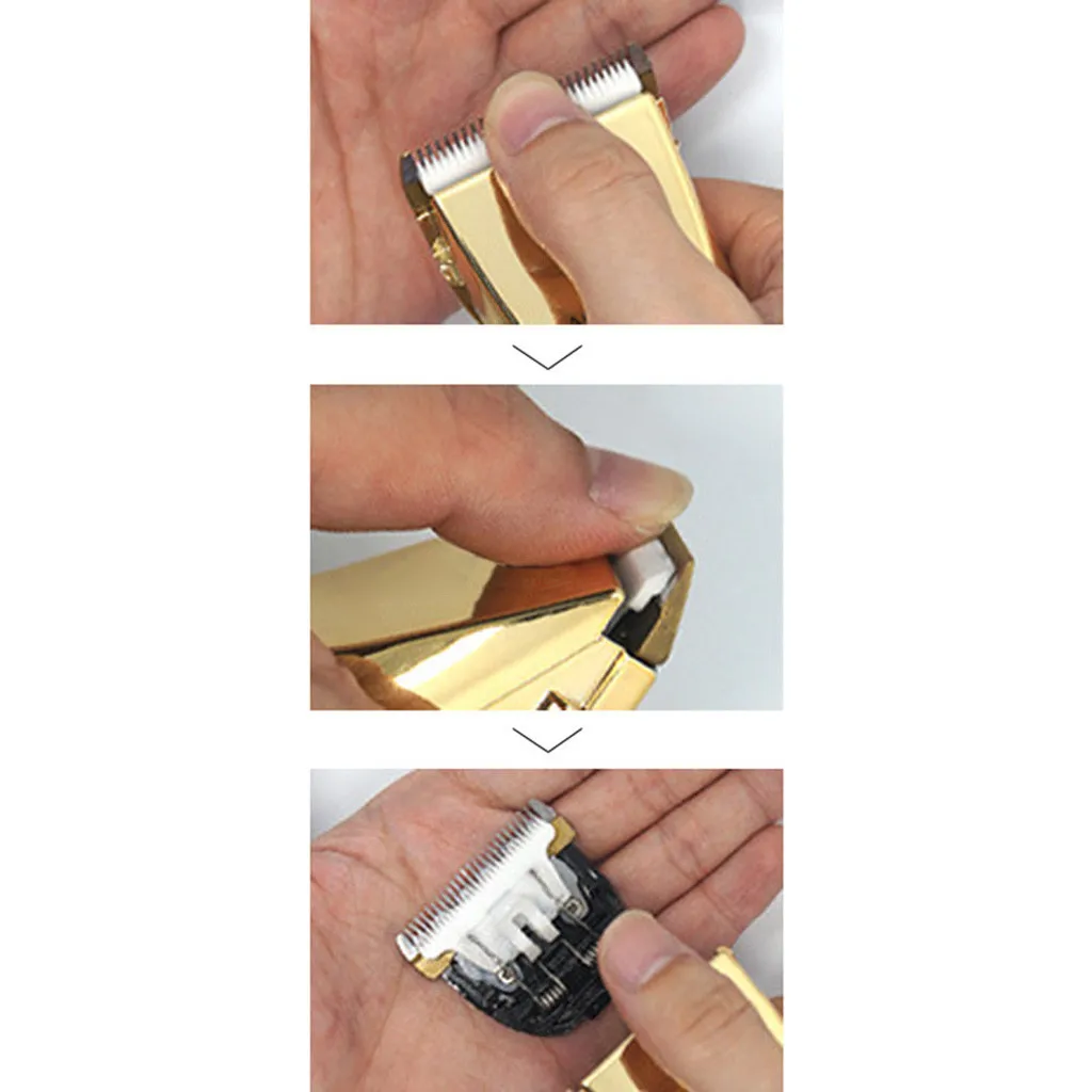 Профессиональная перезаряжаемая Бритва для волос, USB перезаряжаемая Бритва для обрезки+ 8 концевых расчесок, шум менее 60 дБ для женщин Y12.23