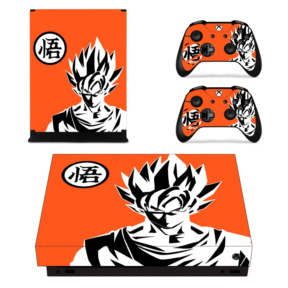 Наклейка s DRAGON BALL для Xbox One X Viny, наклейки для кожи, Pegatina для Xbox one X, пульт дистанционного управления