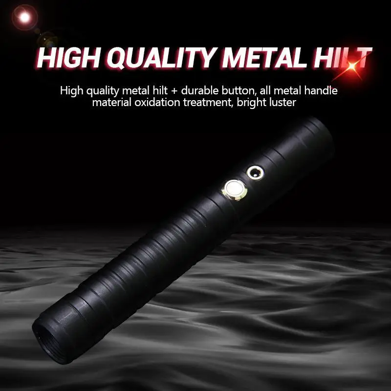 Световой меч светодиодный металлический лазерный зарядка два в одном