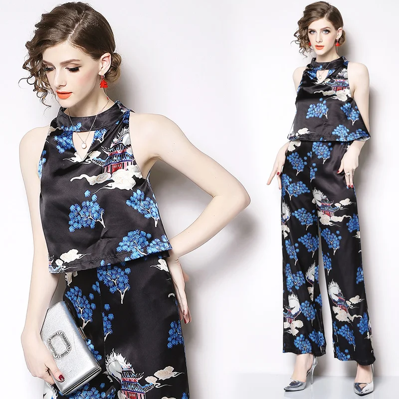 Женский новый кружевной комбинезон с v-образным вырезом и галстуком тонкие брюки