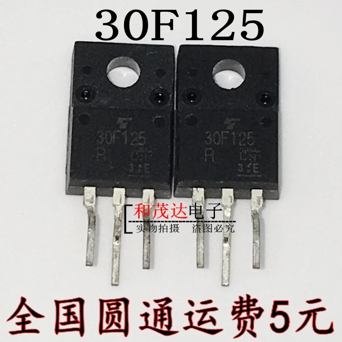 10 шт./лот 30F125 GT30F125 TO-220F на