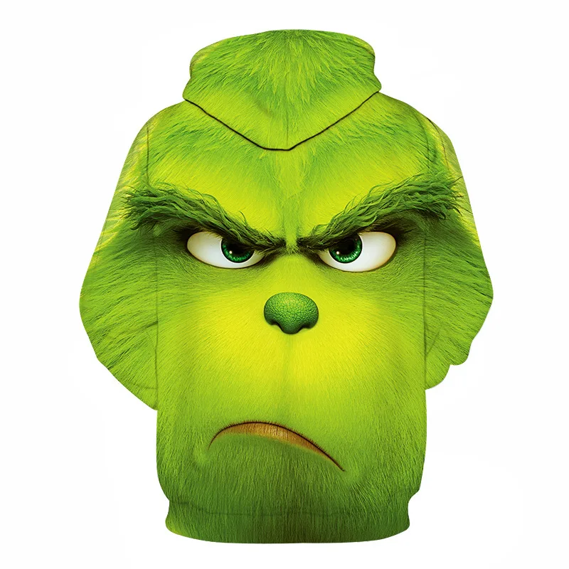 Мужская мода Shrek/The Grinch 3d толстовки Shrek рубашка забавная толстовка хип хоп Уличная 3d Принт толстовки S-6XL