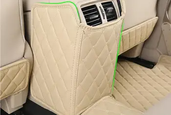 

3 PCS Car Interior Seat Backrest Anti Kick Pad Car Anti Dirty Mat Armrest Box Protect Pad for Nissan X-Trail 2014-2017