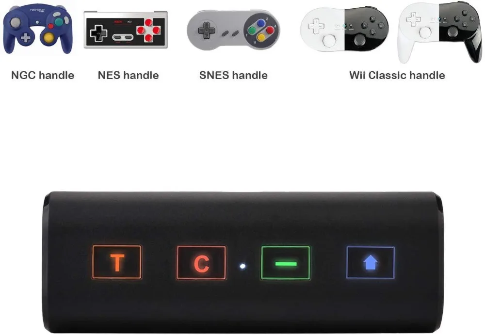 Преобразователь Bluetooth адаптер проводной/беспроводной связи NG C/NE S/SN ES/wii джойстик контроллер для ПК/для Nod NS switch консоли