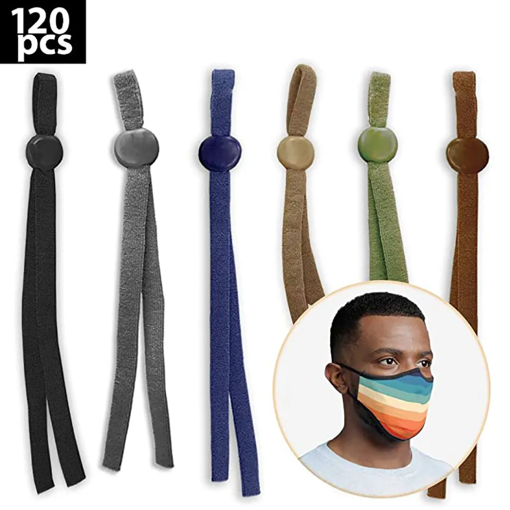 120 шт. 6 цветов эластичная лента для лица сделай сам изготовление маски эластичный