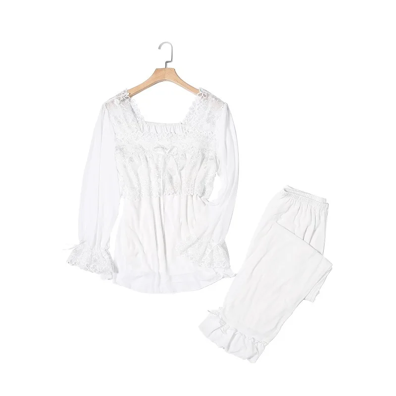 Nice Modal Summer Women Pajamas Good Quality Elegant Sleepwear Homewear Cozy Casual Soft Cute Nightwear Spring Pajama Sets