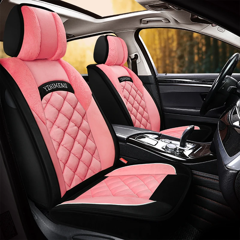 

Car Seat Cover Universal 5-seat Cover Auto Car Covers Accessories for Nissan Patrol Y61 Y62 Primera P12 Qashqai J10 J11 Rogue