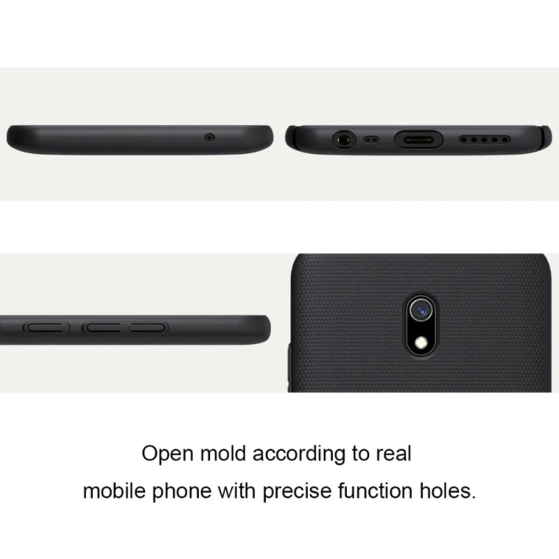 Чехол для Redmi 8a 6,22 ''NILLKIN матовая жесткая задняя крышка для Xiaomi Redmi 8 чехол с подарочным держателем для телефона