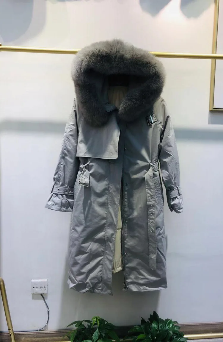 Стиль, пуховик, Tmall, фирменный, женский, выше колена, длинный, деформирующийся, внутренний, носить, пуховик, ветровка
