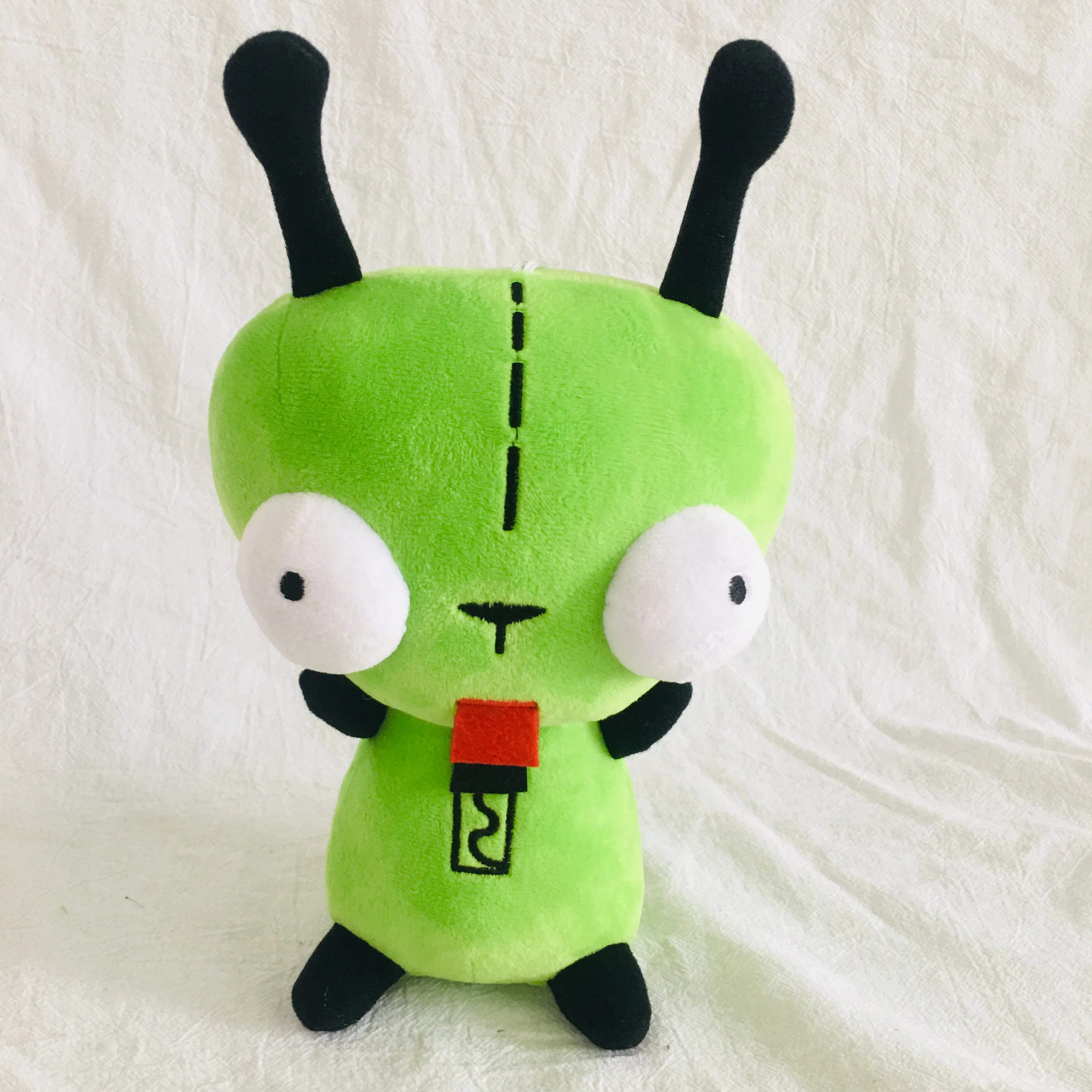 20 см чужеродный захватчик Zim Gir 3D глаза мягкие животные плюшевые игрушки