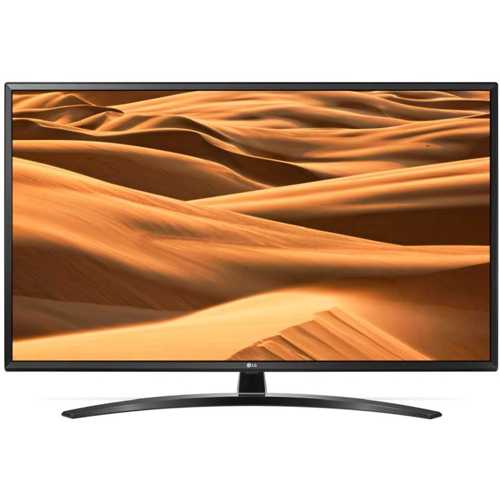 Телевизор LED LG 49" 49UM7450PLA черный/Ultra HD/50Hz/DVB-T2/DVB-C/DVB-S2/USB/WiFi/Smart TV(RUS
